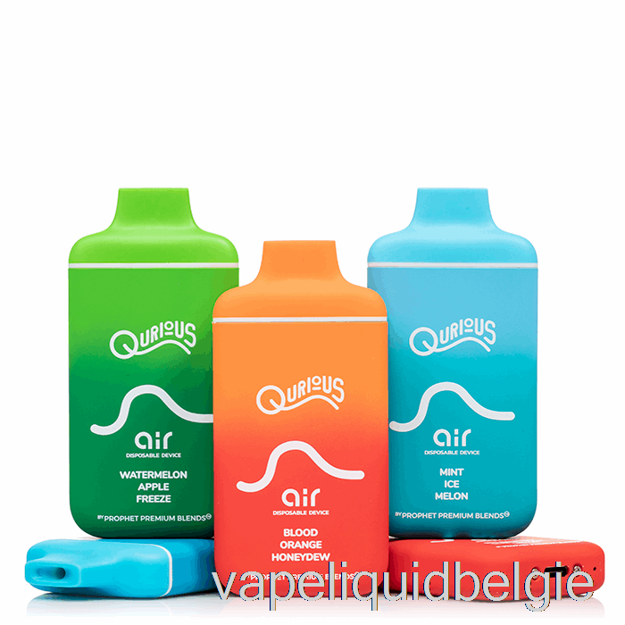 Vape Smaken Qurious Air 6000 Wegwerp Fuji Appel Perzik Gummy